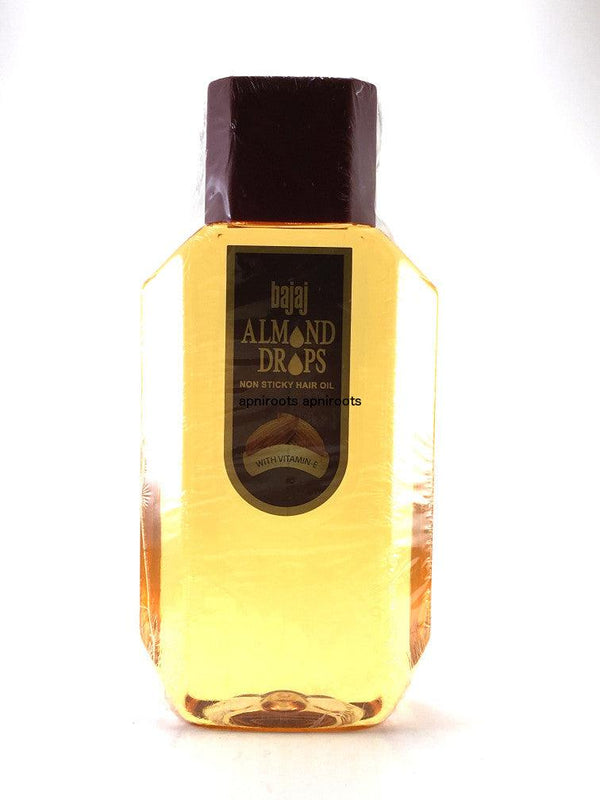 Bajaj - Almond Drops Non Sticky Hair Oil - 500ml - apniroots Grocery